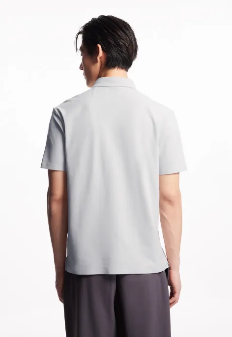 Polo haute performance à séchage rapide, ultra doux, sans couture, résistant aux odeurs pour l'entraînement et le confort au quotidien.