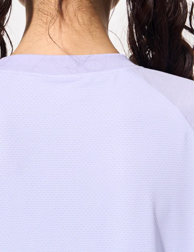 Camisas deportivas transpirables de secado rápido con protección UV para mujer al aire libre