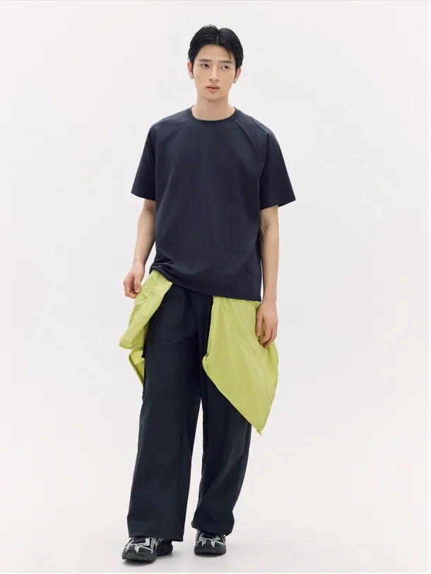 T-shirt d'athlétisme durable en mélange doux pour homme, pour l'entraînement et le quotidien, vêtements de sport confortables et décontractés