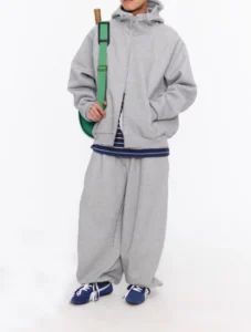 Men's Premium Pima Cotton Hoodie with Dual Zipper