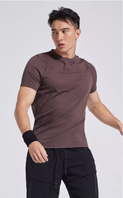 T-shirts de Fitness légers et respirants, absorbant l'humidité, évacuant la transpiration, T-Shirts d'entraînement à séchage rapide