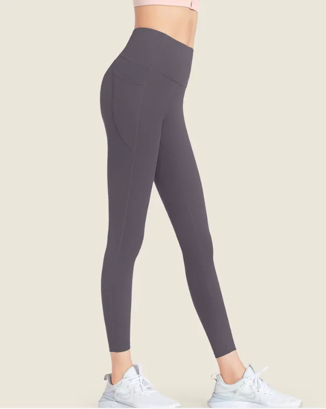 Leggings de Yoga légers taille haute pour femmes, pour entraînement, Pilates, course à pied et Fitness, Non transparents