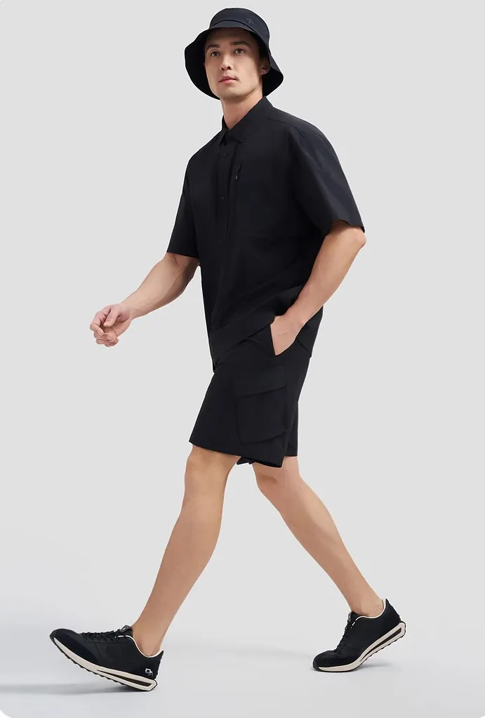 Pantaloncini sportivi da pendolarismo urbano estivo da uomo