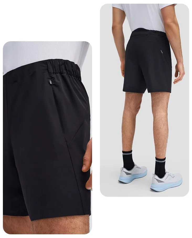 Short de sport tissé résistant à l'eau Breakwind Pro pour hommes