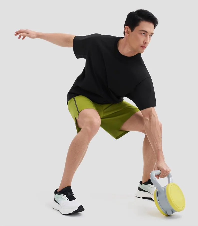 T-shirt d'entraînement à manches courtes à refroidissement rapide Performance pour hommes de la série RAINING