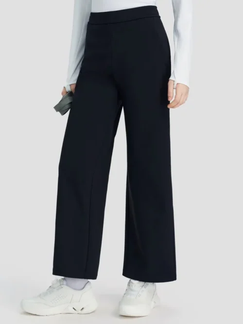 Pantalon d'entraînement tricoté coupe décontractée Comfort pour femmes