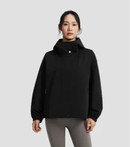 New Style Women’s Waterproof and Breathable Woven Top Coat