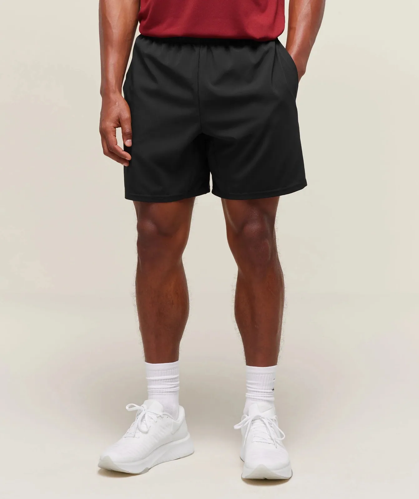 Pantalones cortos profesionales para exteriores y gimnasio Dry-Fit para hombre