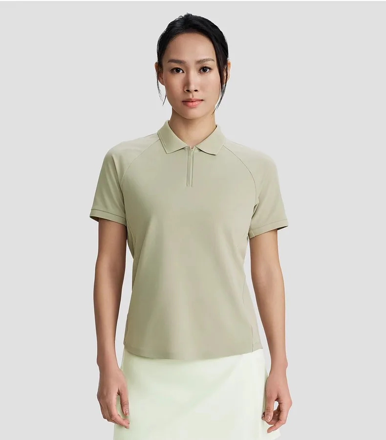 POLO da pendolare leggera e traspirante senza cuciture da donna