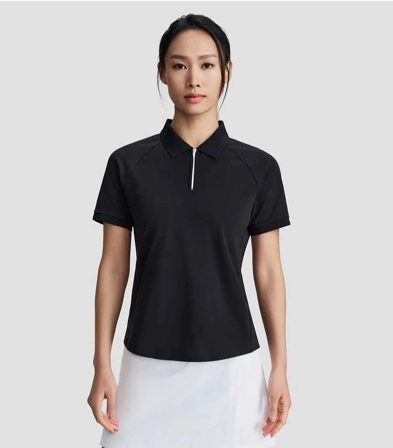 POLO da pendolare leggera e traspirante senza cuciture da donna