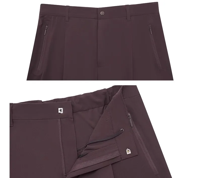 SolarShield メンズ 超軽量 AlpineVent サマー ハイキング ウーブン トレック パンツ